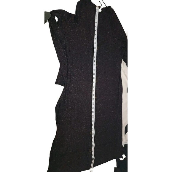 Free People We The Free Women’s (Size M) Sparkly Duster Cardigan Front Button - Picture 9 of 10